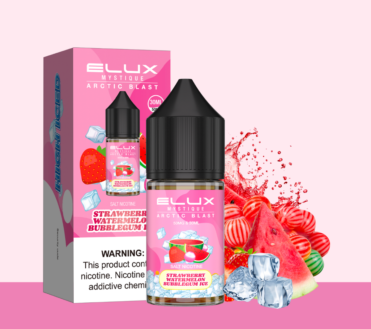 Strawberry Watermelon Bubblegum Ice